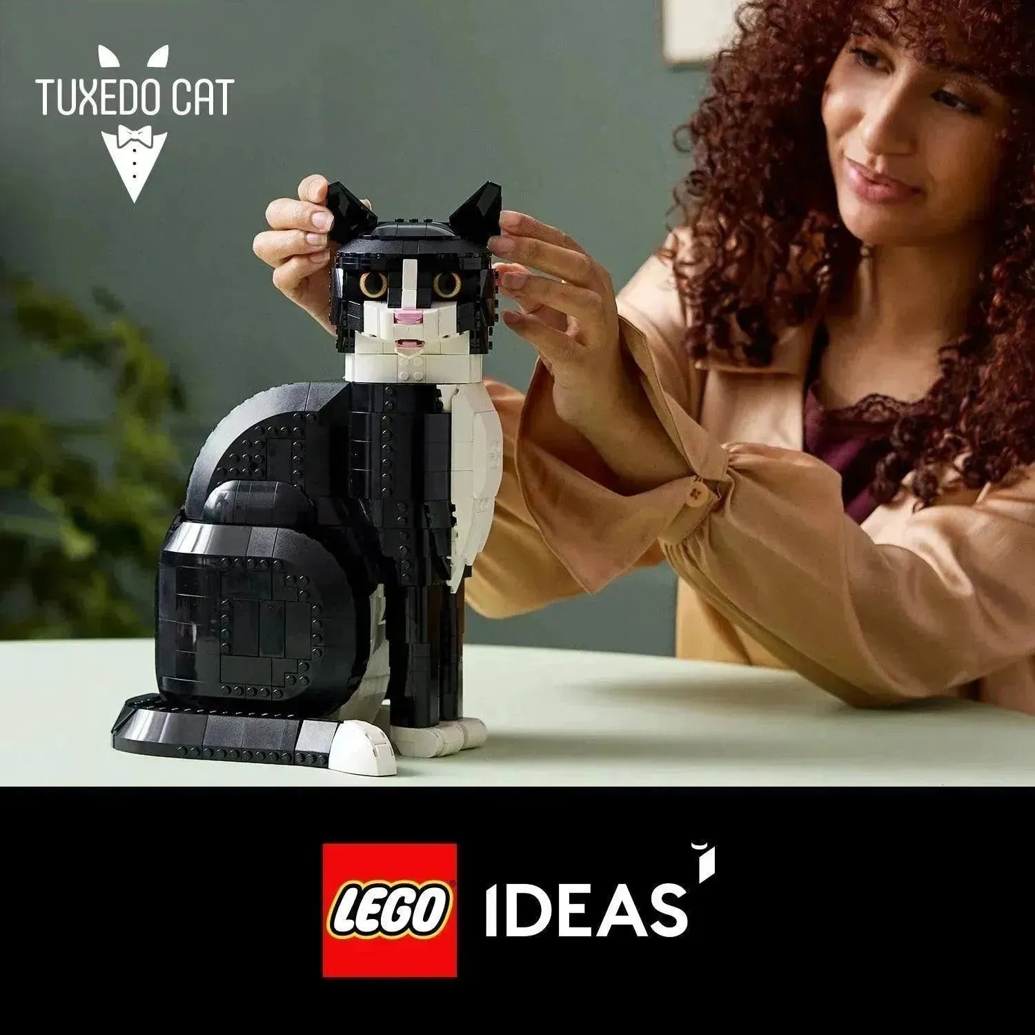 LEGO Zwart-witte Tuxedo kat / poes 21349 Ideas LEGO IDEAS @ 2TTOYS | Official LEGO shop😊🥰 LEGO €. 104.99