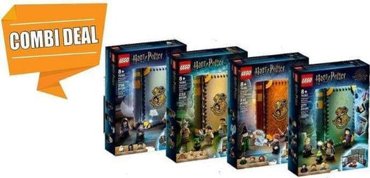 Combideal: LEGO Harry Potter Zweinstein Moments - de 4 LEGO Harry Potter boeken (76382 + 76383 + 76384 + 76385) COMBIDEALS LEGO @ 2TTOYS | Official LEGO shop😊🥰 LEGO COMBIDEAL €. 119.99