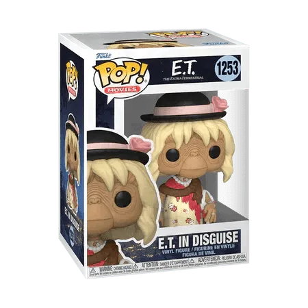 Funko Pop! 1253 ET E.T in disguise FUN 63990 FUNKO POP ET @ 2TTOYS FUNKO POP €. 19.49