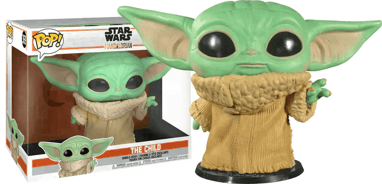 Funko Pop! 369 StarWars Baby Yoda The Mandelorian 10" FUN 49757 FUNKO POP @ 2TTOYS | Official LEGO shop😊🥰 FUNKO POP €. 49.99