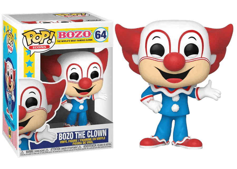 Funko Pop! 64 Bozo the Clown Icons Bozo the Clown FUN 54465 FUNKO POP @ 2TTOYS FUNKO POP €. 13.49