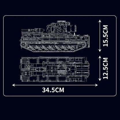 Karl mortier tank 1647 delig BLOCKZONE @ 2TTOYS BLOCKZONE €. 154.49