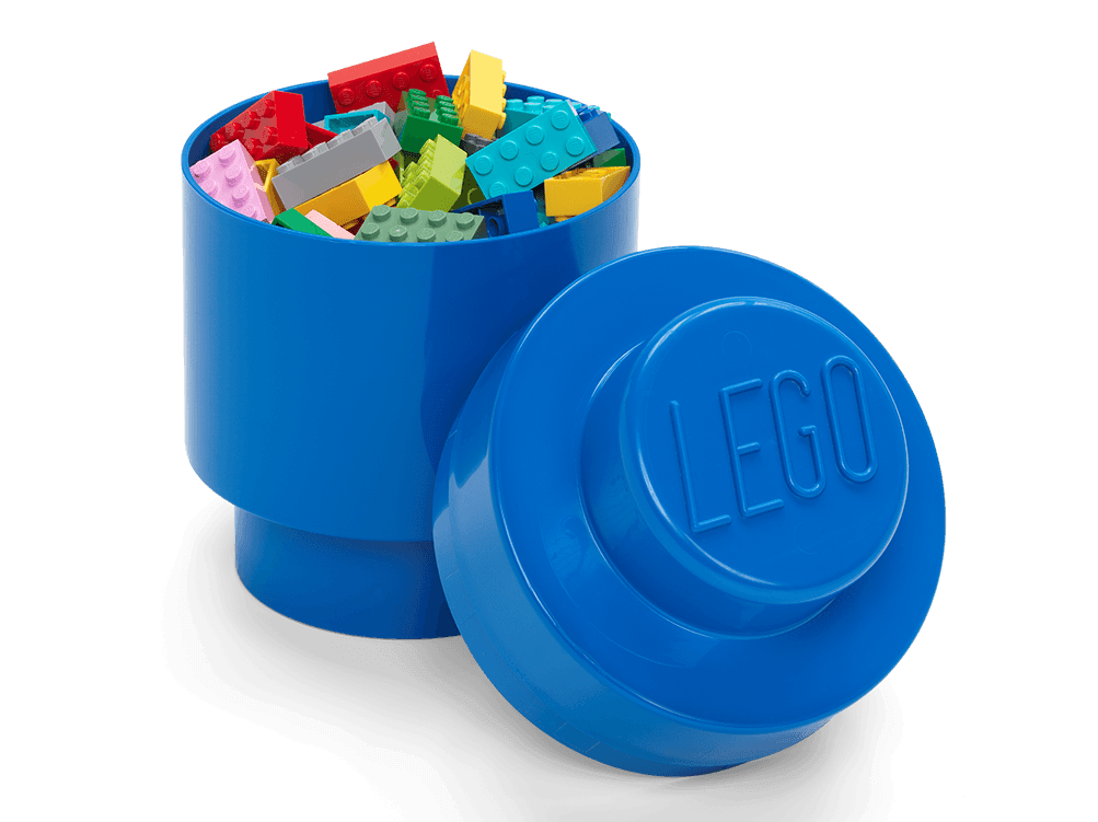 LEGO 1 Stud Round Storage Brick Blue 5006998 Gear LEGO Gear @ 2TTOYS | Official LEGO shop😊🥰 LEGO €. 9.99