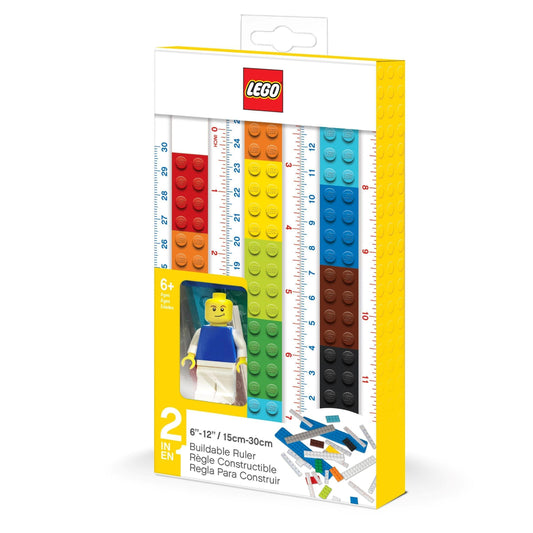 LEGO 2 0 2.0 Aanpasbare liniaal met minifiguur 5007195 Gear LEGO Gear @ 2TTOYS | Official LEGO shop😊🥰 LEGO €. 9.99