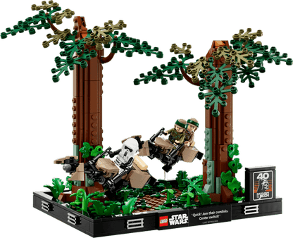 LEGO 75353 Endor Speeder Bike Chase Diorama LEOG STARWARS @ 2TTOYS LEGO €. 67.48