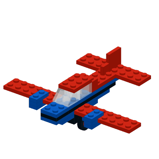 LEGO Aeroplane 609 LEGOLAND LEGO LEGOLAND @ 2TTOYS | Official LEGO shop😊🥰 LEGO €. 11.49