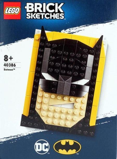 LEGO Batman afbeelding 40386 Brick Sketches LEGO BATMAN @ 2TTOYS | Official LEGO shop😊🥰 LEGO €. 17.99