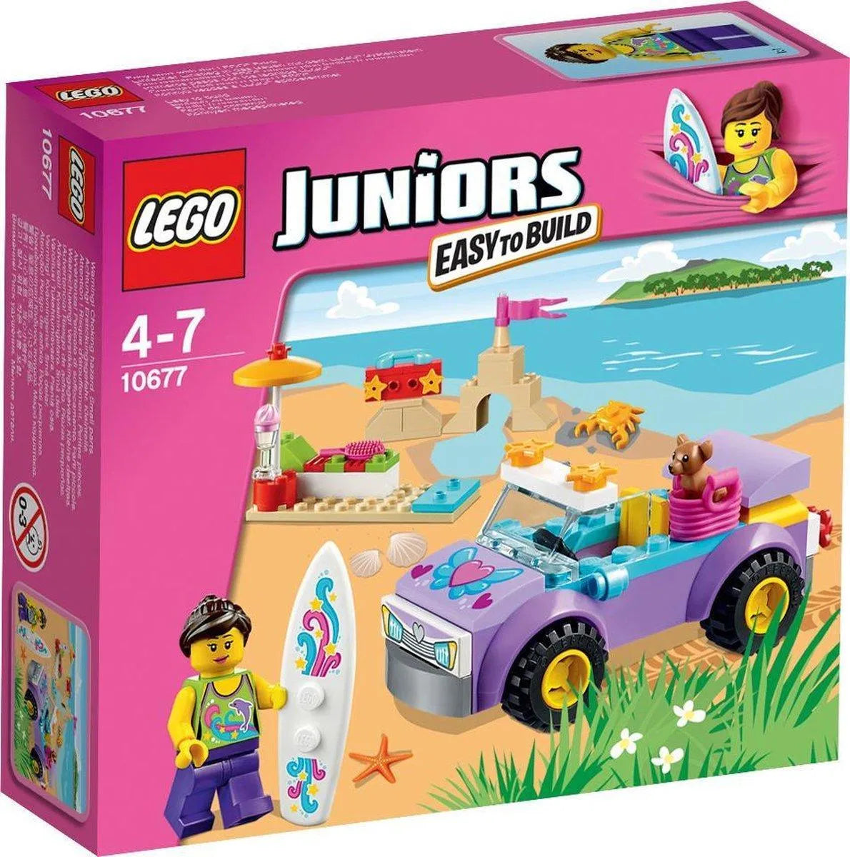 LEGO Beach Trip 10677 Juniors LEGO Juniors @ 2TTOYS | Official LEGO shop😊🥰 LEGO €. 6.99