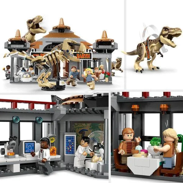 LEGO Bezoekerscentrum: T. rex & raptor aanval 76961 Jurassic World LEGO JURASSIC WORLD @ 2TTOYS | Official LEGO shop😊🥰 LEGO €. 139.99