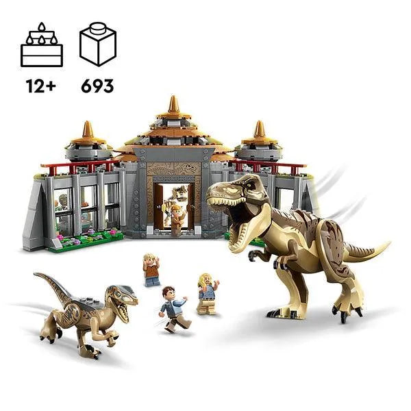 LEGO Bezoekerscentrum: T. rex & raptor aanval 76961 Jurassic World LEGO JURASSIC WORLD @ 2TTOYS | Official LEGO shop😊🥰 LEGO €. 139.99