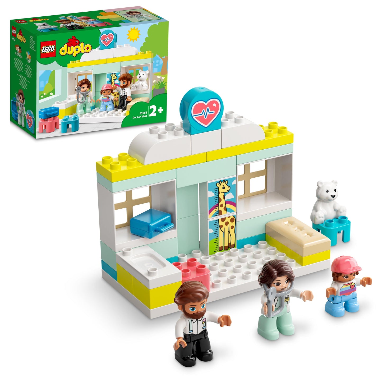 LEGO Bij de dokter 10968 DUPLO LEGO DUPLO @ 2TTOYS LEGO €. 16.49