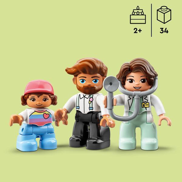 LEGO Bij de dokter 10968 DUPLO LEGO DUPLO @ 2TTOYS | Official LEGO shop😊🥰 LEGO €. 16.49