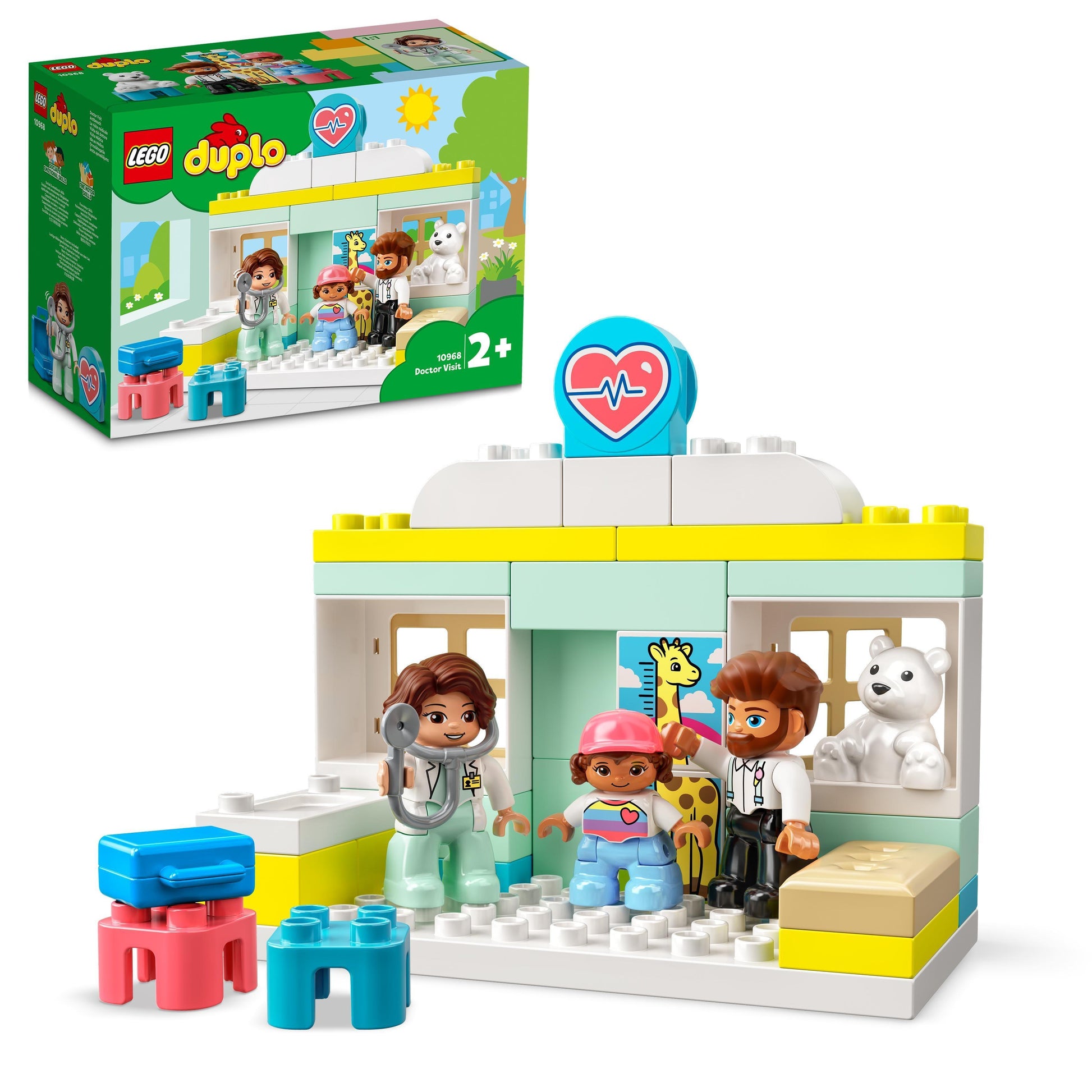 LEGO Bij de dokter 10968 DUPLO LEGO DUPLO @ 2TTOYS | Official LEGO shop😊🥰 LEGO €. 16.49