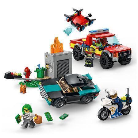 LEGO Brandweer & Politie achtervolging 60319 City LEGO CITY BRANDWEER @ 2TTOYS LEGO €. 25.48