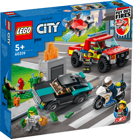 LEGO Brandweer & Politie achtervolging 60319 City LEGO CITY BRANDWEER @ 2TTOYS LEGO €. 25.48