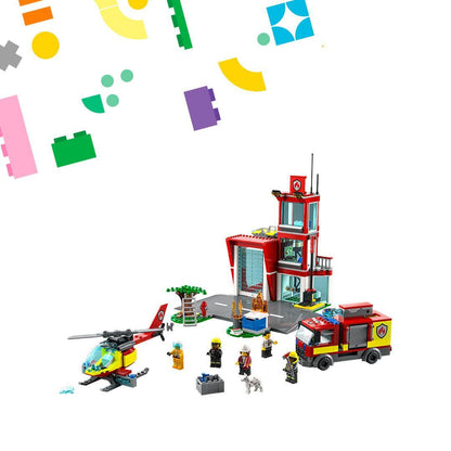 LEGO Brandweer kazerne 60320 City LEGO CITY BRANDWEER @ 2TTOYS LEGO €. 42.99