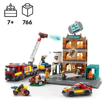 LEGO Brandweer team 60321 City LEGO CITY BRANDWEER @ 2TTOYS LEGO €. 84.99