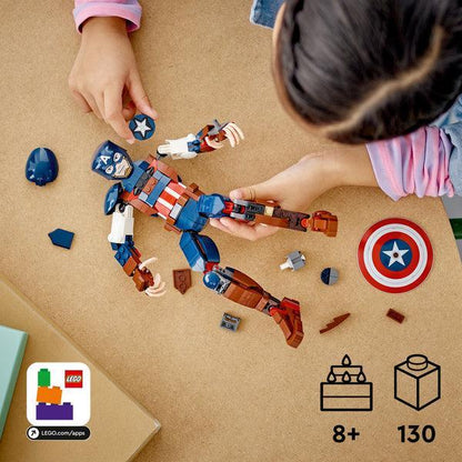 LEGO Captain America bouwfiguur 76258 Marvel Superheroes LEGO SUPERHEROES @ 2TTOYS LEGO €. 37.99