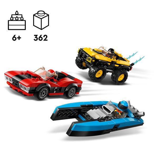 LEGO Combo-racepakket 60395 City LEGO CITY @ 2TTOYS | Official LEGO shop😊🥰 LEGO €. 29.99