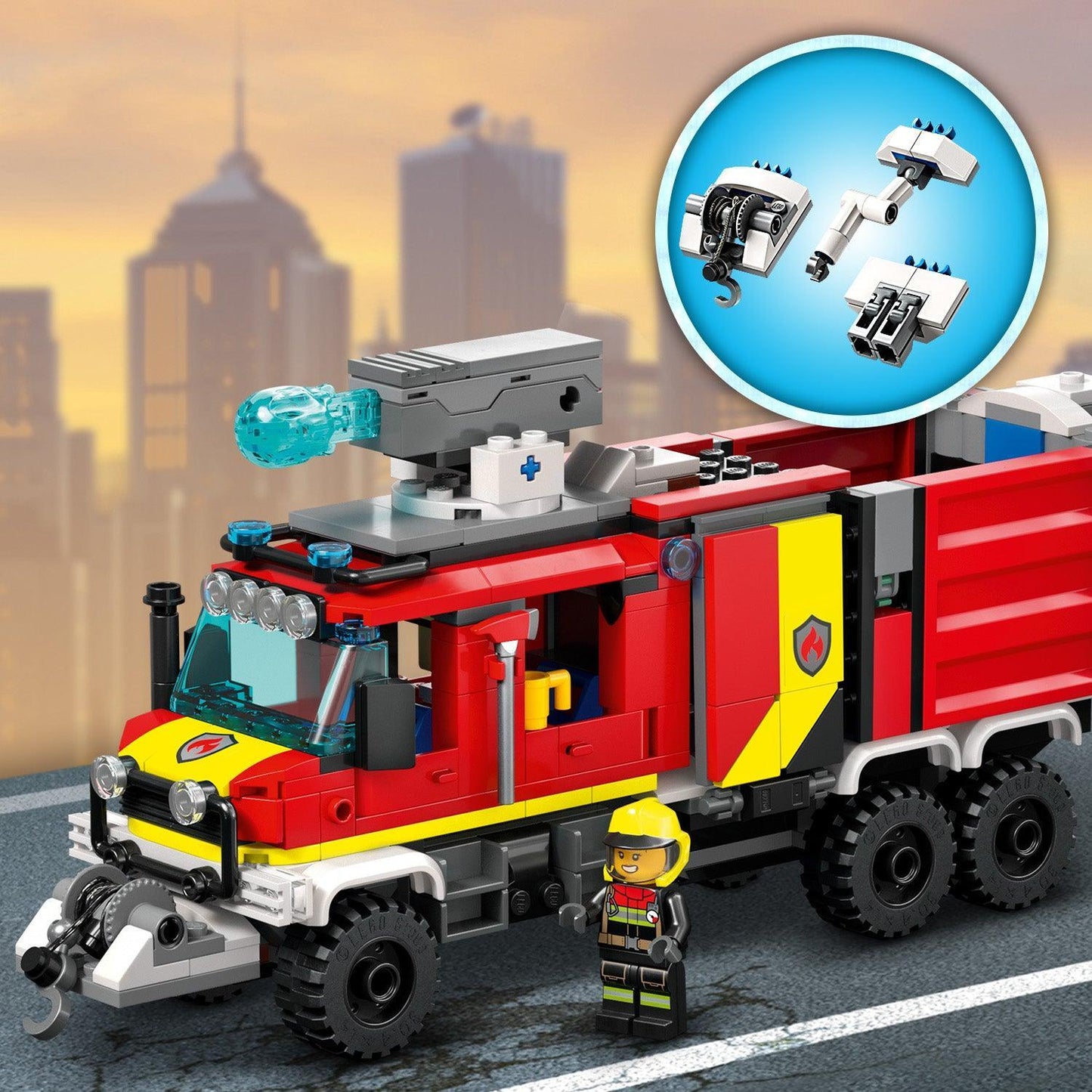 LEGO Commandowagen brandweer 60374 City LEGO CITY @ 2TTOYS LEGO €. 46.49