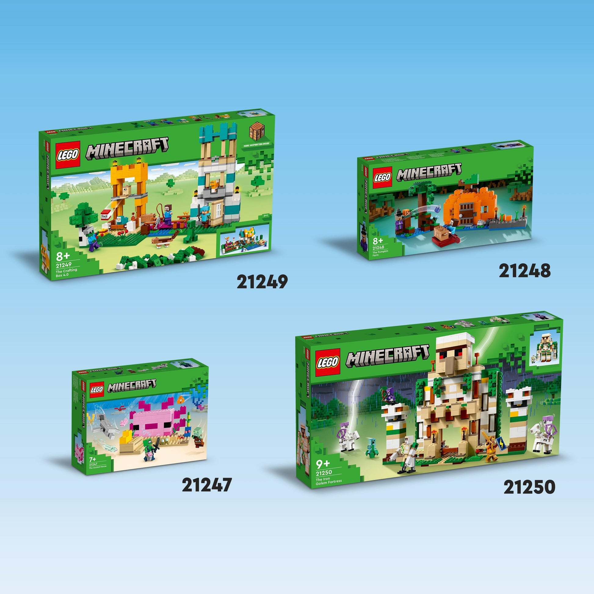 LEGO De Crafting-box 4.0 21249 Minecraft LEGO @ 2TTOYS LEGO €. 63.98