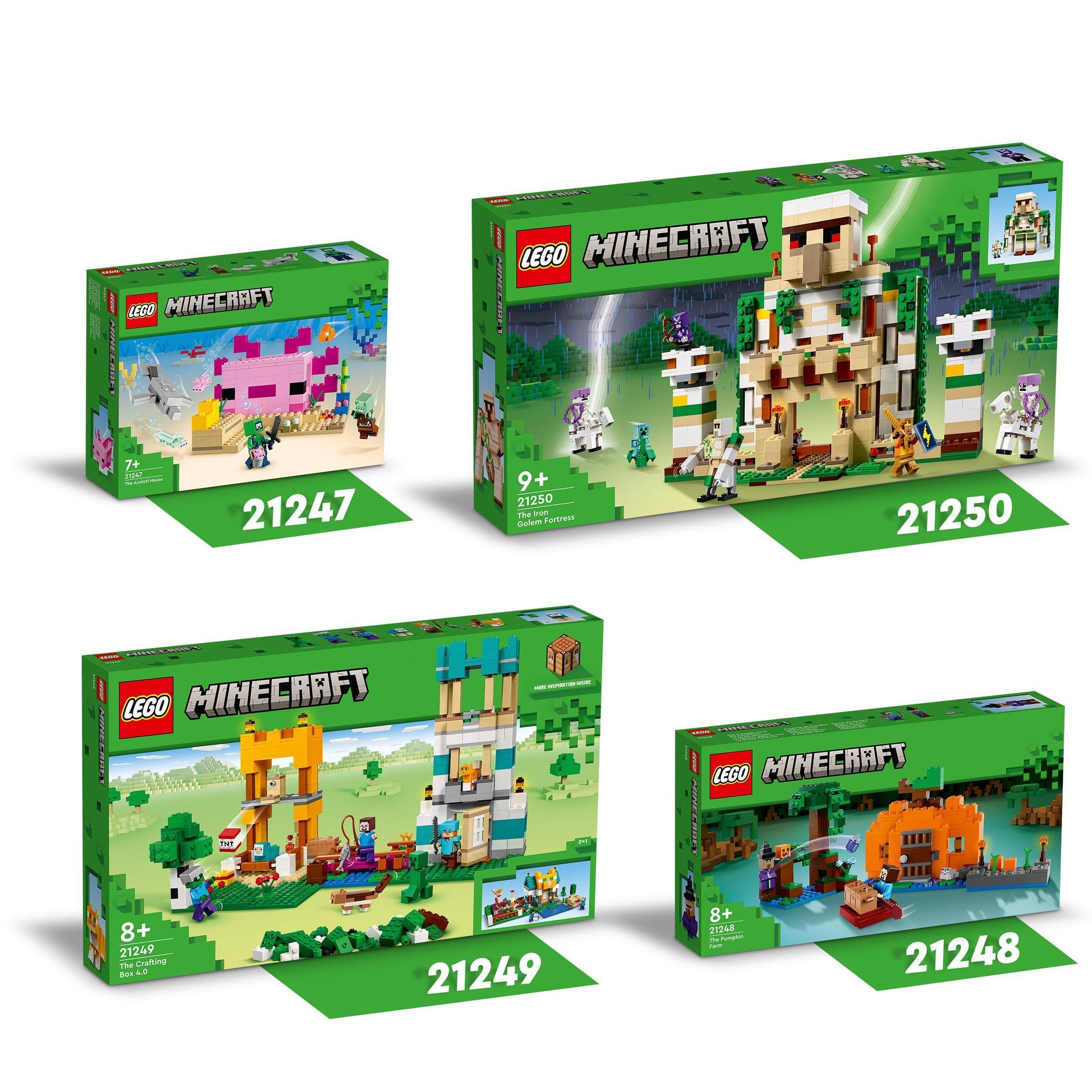 LEGO De Crafting-box 4.0 21249 Minecraft LEGO @ 2TTOYS LEGO €. 63.98