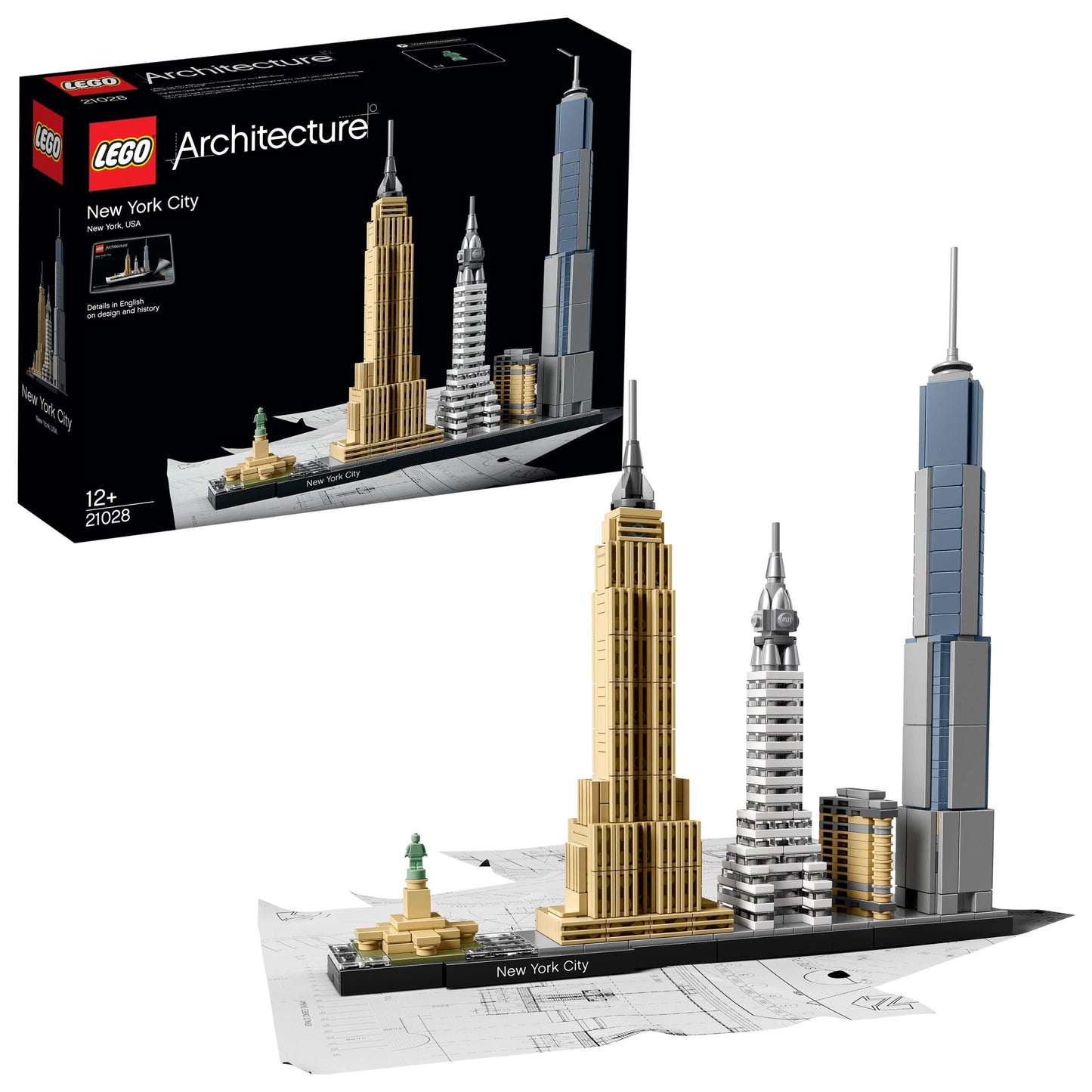 LEGO De New York Skyline 21028 Architecture (USED) LEGO ARCHITECTURE @ 2TTOYS LEGO €. 27.99