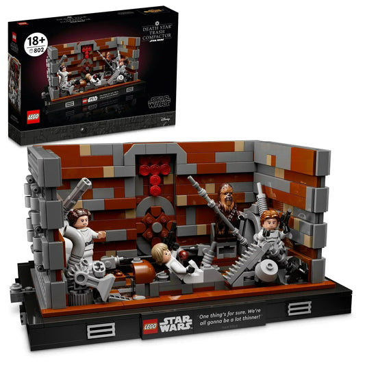 LEGO Death Star Afvalpers diorama 75339 StarWars LEGO STARWARS @ 2TTOYS LEGO €. 124.99