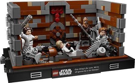 LEGO Death Star Afvalpers diorama 75339 StarWars LEGO STARWARS @ 2TTOYS LEGO €. 124.99