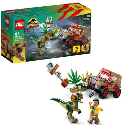 LEGO Dilophosaurus hinderlaag 76958 Jurassic World LEGO JURASSIC WORLD @ 2TTOYS | Official LEGO shop😊🥰 LEGO €. 22.49