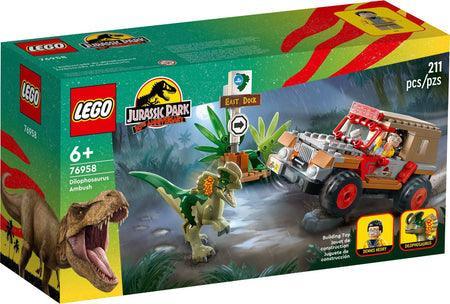 LEGO Dilophosaurus hinderlaag 76958 Jurassic World LEGO JURASSIC WORLD @ 2TTOYS | Official LEGO shop😊🥰 LEGO €. 22.49