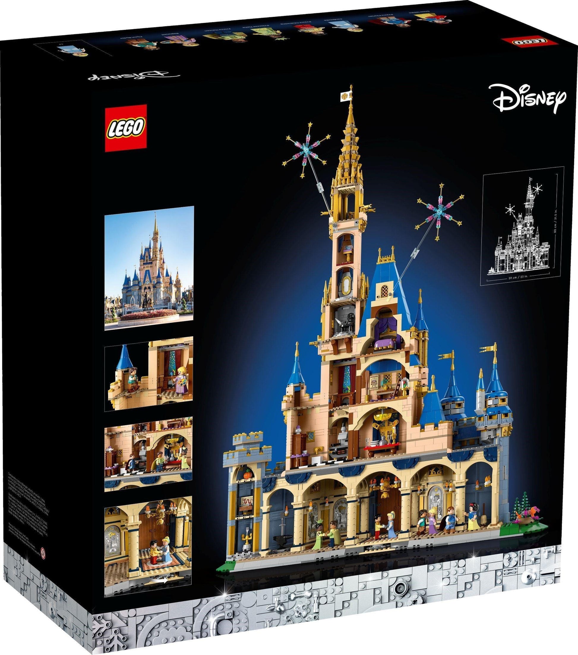 LEGO Disney kasteel 43222 Disney LEGO DISNEY @ 2TTOYS LEGO €. 399.99