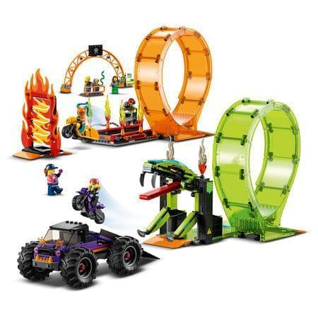 LEGO Dubbele Looping Stunt Arena 60339 City LEGO CITY STUNTZ @ 2TTOYS | Official LEGO shop😊🥰 LEGO €. 127.48