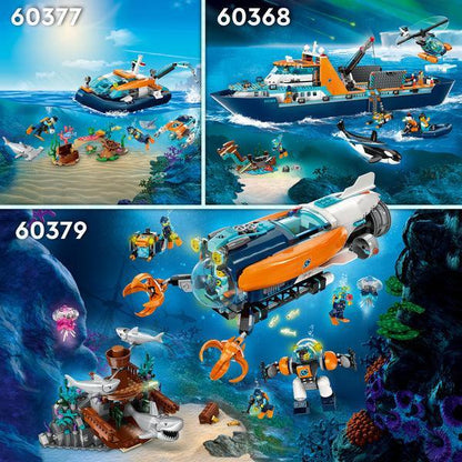 LEGO Duikboot voor diepzeeonderzoek 60379 City LEGO CITY @ 2TTOYS | Official LEGO shop😊🥰 LEGO €. 88.98