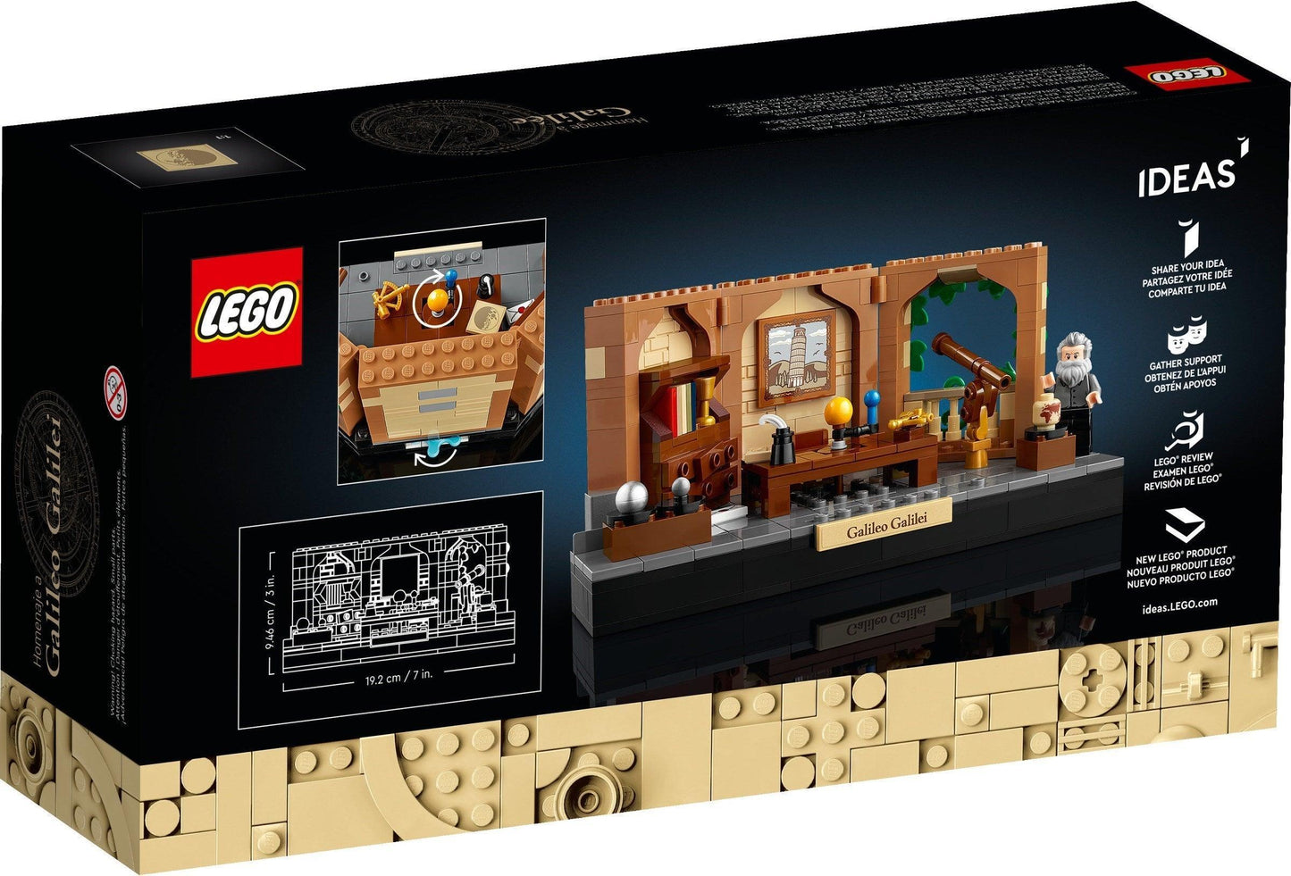 LEGO Eerbetoon aan Galileo Galilei 40595 Creator LEGO IDEAS @ 2TTOYS LEGO €. 19.99