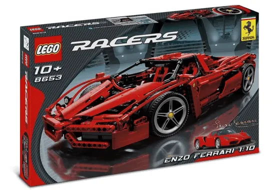 LEGO Enzo Ferrari 1:10 8653 Racers LEGO Racers @ 2TTOYS | Official LEGO shop😊🥰 LEGO €. 92.49