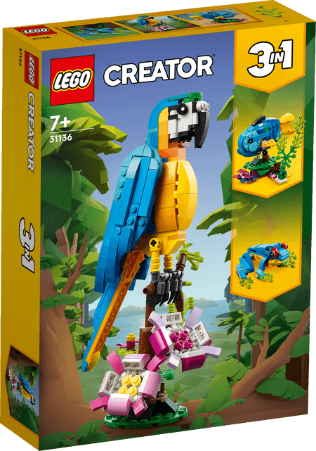 LEGO Exotische papegaai 31136 Creator 3 in 1 LEGO CREATOR @ 2TTOYS | Official LEGO shop😊🥰 LEGO €. 21.48