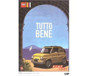 LEGO Fiat Art Print 1 - Tutto Bene 5006303 Gear LEGO Gear @ 2TTOYS | Official LEGO shop😊🥰 LEGO €. 9.99