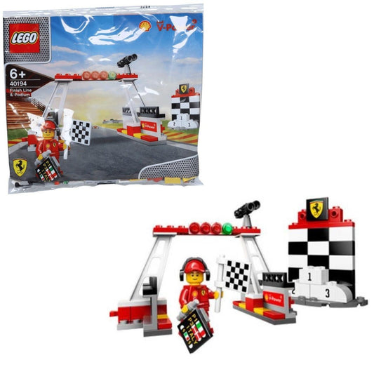 LEGO Finish Line & Podium 40194 Racers LEGO RACERS @ 2TTOYS | Official LEGO shop😊🥰 LEGO €. 14.99