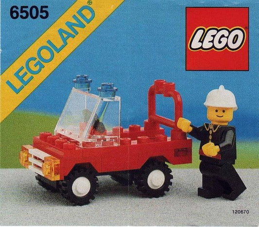 LEGO Fire Chief's Car 6505 Town LEGO Town @ 2TTOYS | Official LEGO shop😊🥰 LEGO €. 5.49