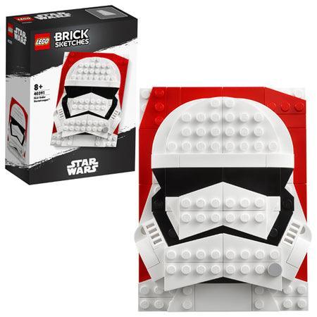 LEGO First Order Stormtrooper Kunst 40391 Bricksketches LEGO BRICKSSKETCHES @ 2TTOYS LEGO €. 12.99