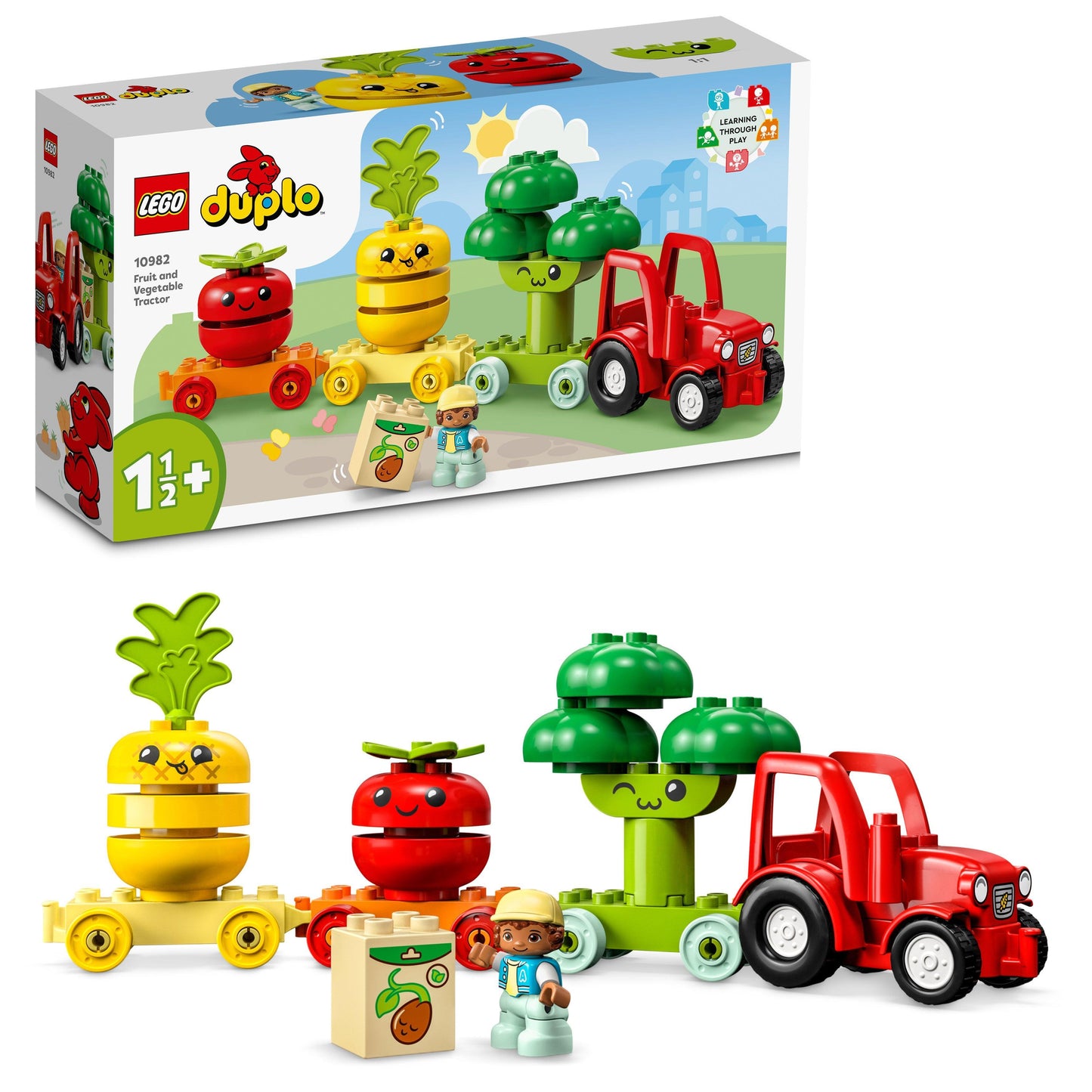 LEGO Fruit- en Groentetractor 10982 DUPLO LEGO DUPLO @ 2TTOYS LEGO €. 16.98