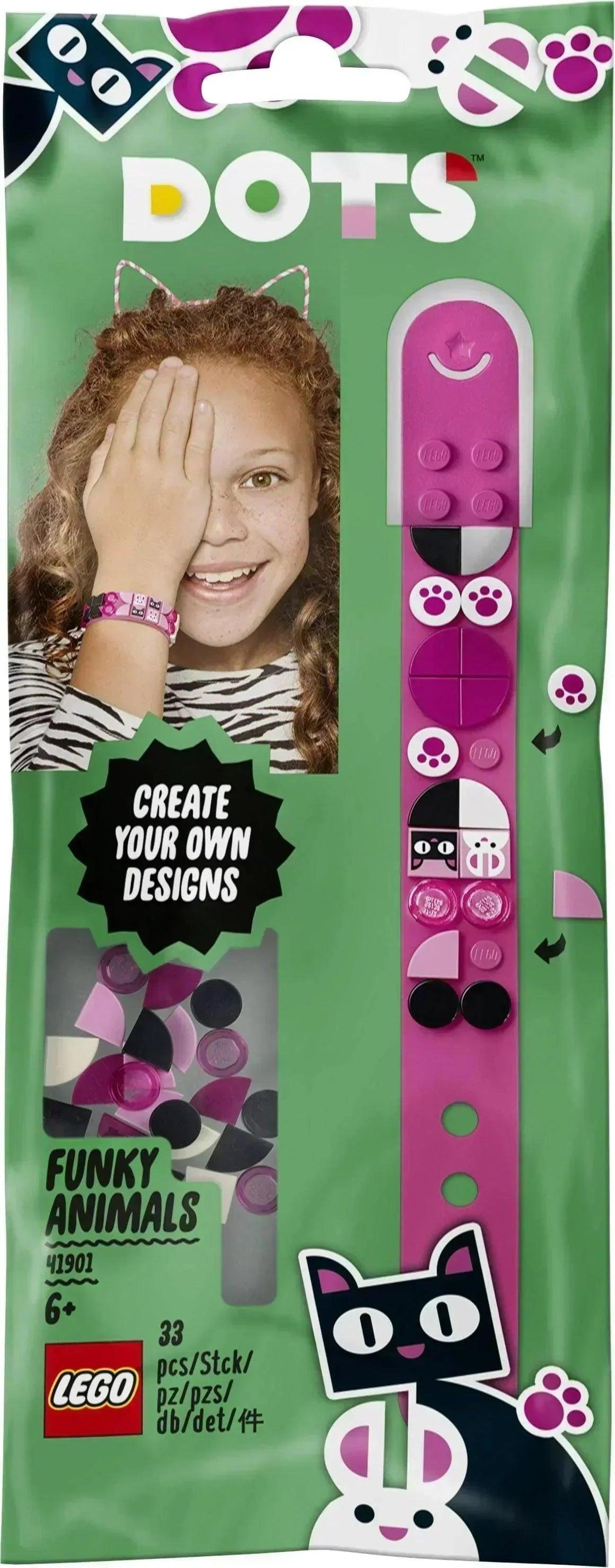 LEGO Funky dieren armband 41901 Dots LEGO DOTS @ 2TTOYS LEGO €. 5.39