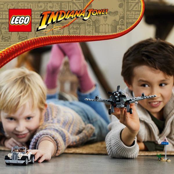 LEGO Gevechtsvliegtuig achtervolging 77012 Idiana Jones LEGO INDIANA JONES @ 2TTOYS LEGO €. 29.49