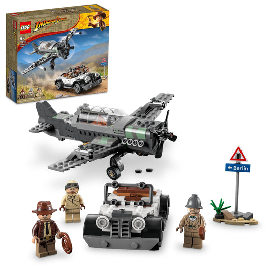 LEGO Gevechtsvliegtuig achtervolging 77012 Idiana Jones LEGO INDIANA JONES @ 2TTOYS | Official LEGO shop😊🥰 LEGO €. 39.99