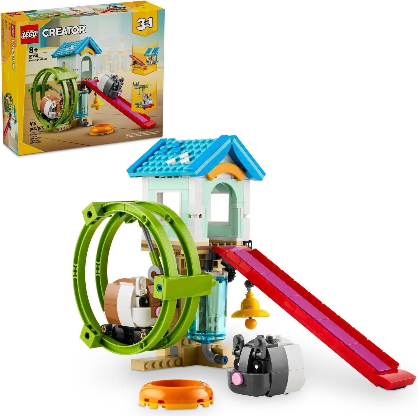 LEGO Hamsterwiel 31155 Creator LEGO CREATOR 3 IN 1 @ 2TTOYS LEGO €. 29.99