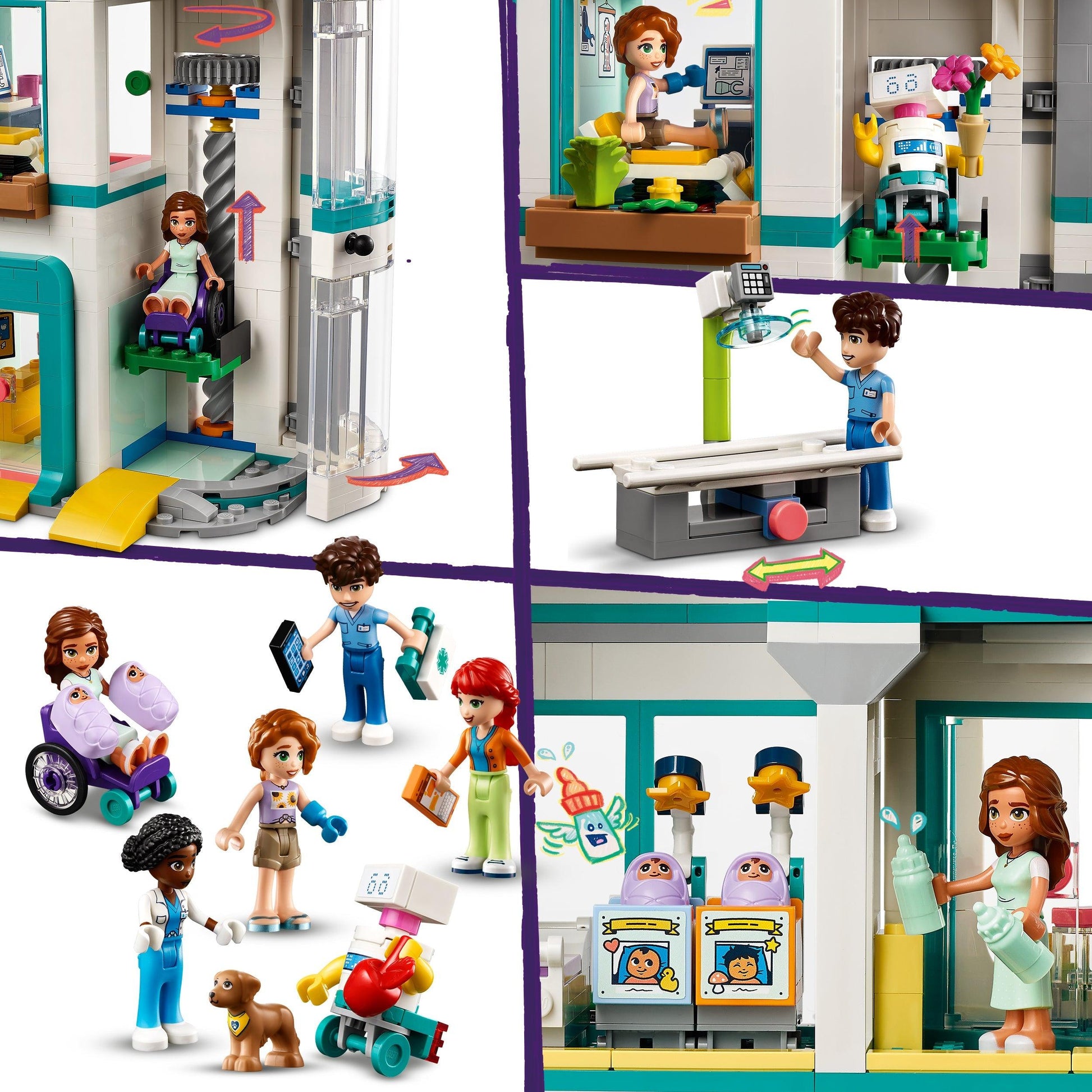 LEGO Heartlake City Ziekenhuis 42621 Friends LEGO FRIENDS @ 2TTOYS LEGO €. 84.49