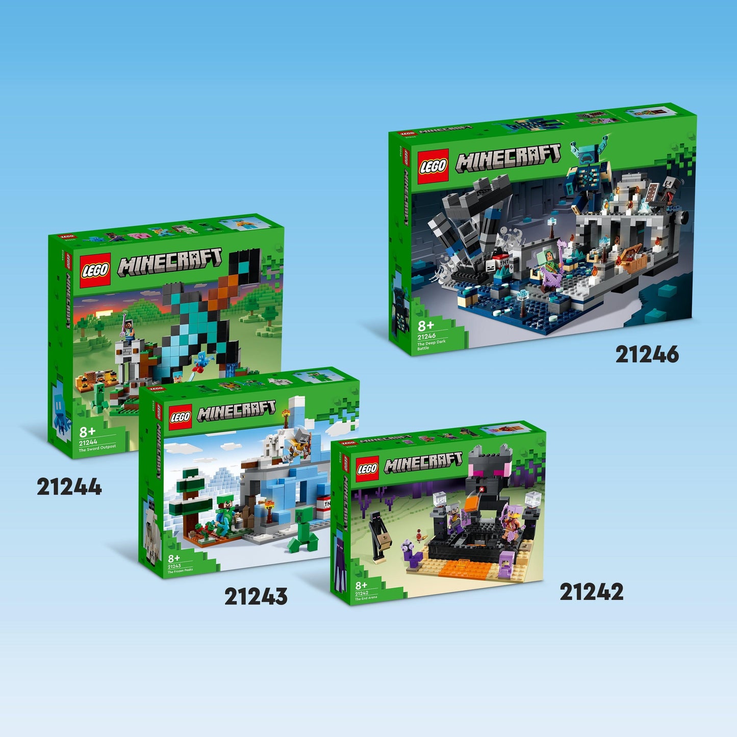 LEGO Het Duistere Gevecht 21246 Minecraft LEGO MINECRAFT @ 2TTOYS | Official LEGO shop😊🥰 LEGO €. 64.99