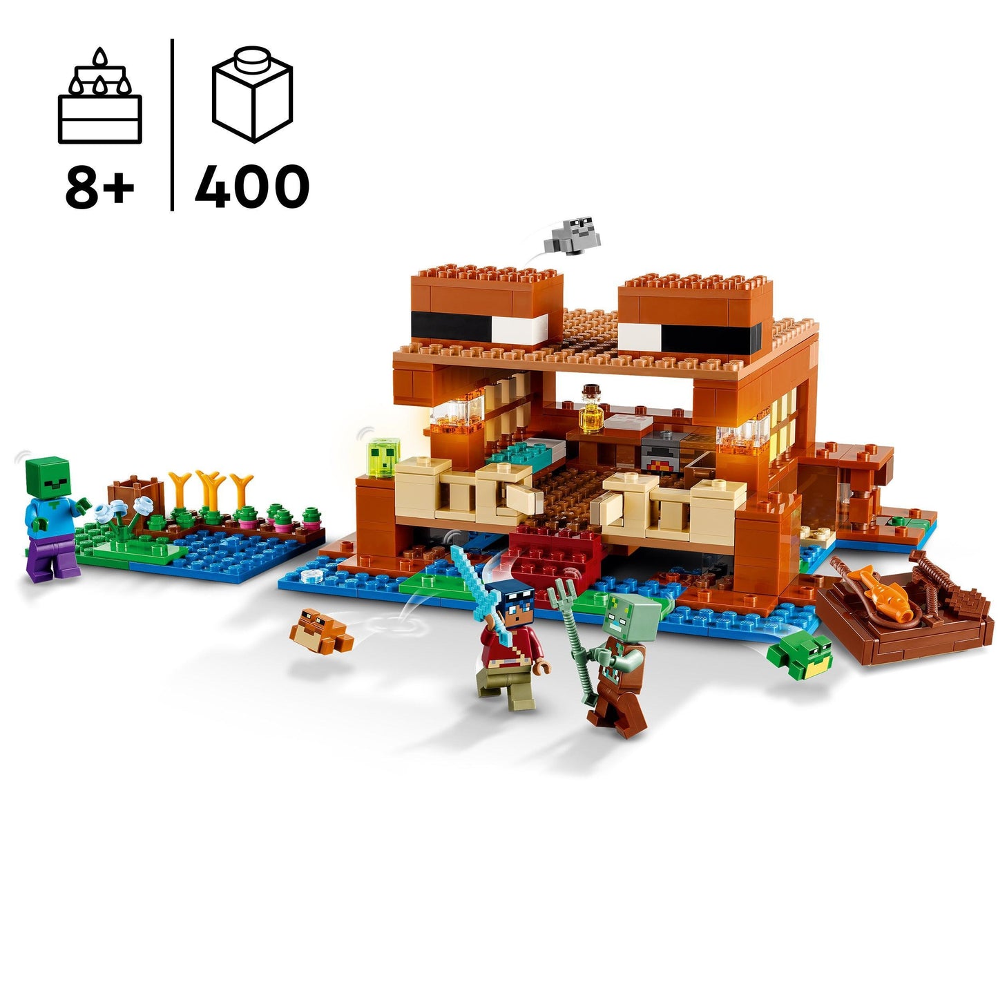 LEGO Het kikker huis 21256 Minecraft LEGO MINECRAFT @ 2TTOYS LEGO €. 46.49