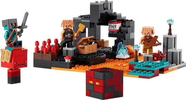 LEGO Het onderwereldbastion 21185 Minecraft LEGO MINECRAFT @ 2TTOYS | Official LEGO shop😊🥰 LEGO €. 29.98